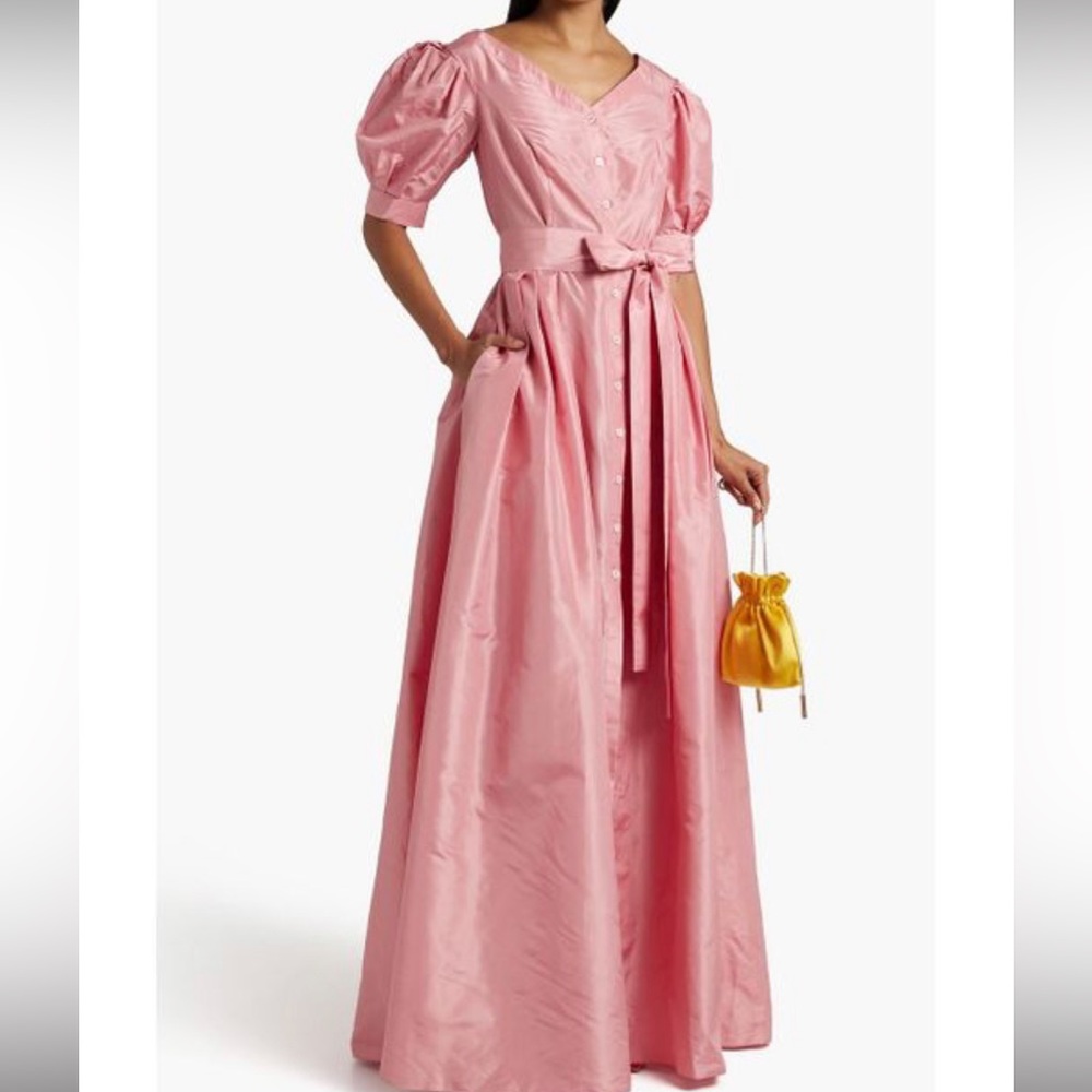 Pink Silk Carolina Herrera Dress